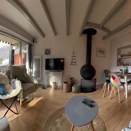 T2 Centre Village - Proximite Telecabine - Vue Montagne Plein Sud - Terrasse Couverte - Balcon - Chambre 1 Lit Double En 160 - Salon 1 Canape Convertible En 140 - Cuisine Separee サン・ラリー・スラン エクステリア 写真